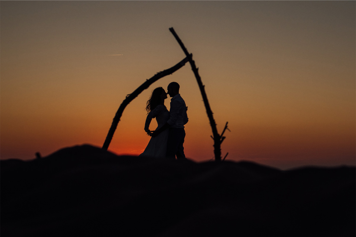 WYSPA SOBIESZEWSKA ZACHÓD SŁOŃCA